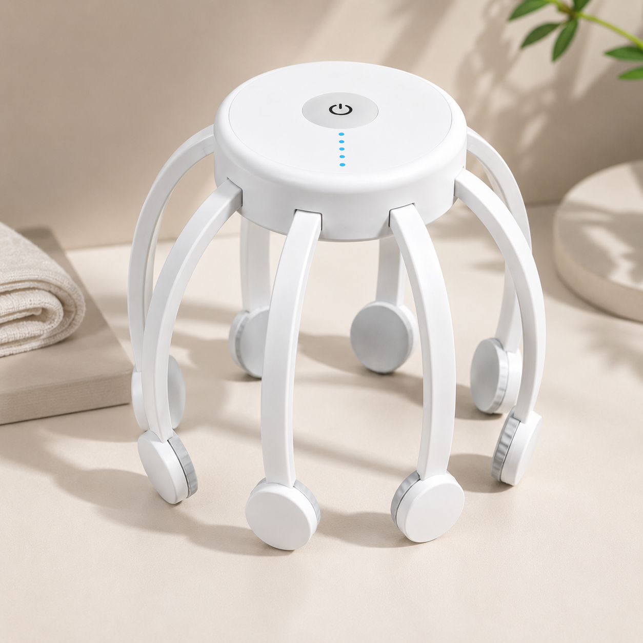 4D Smart Scalp Massager - Deep Relaxation & Stress Relief